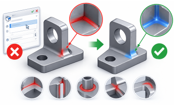 SOLIDWORKS Fillet Failed: Why Fillets Fail & How to Fix Them